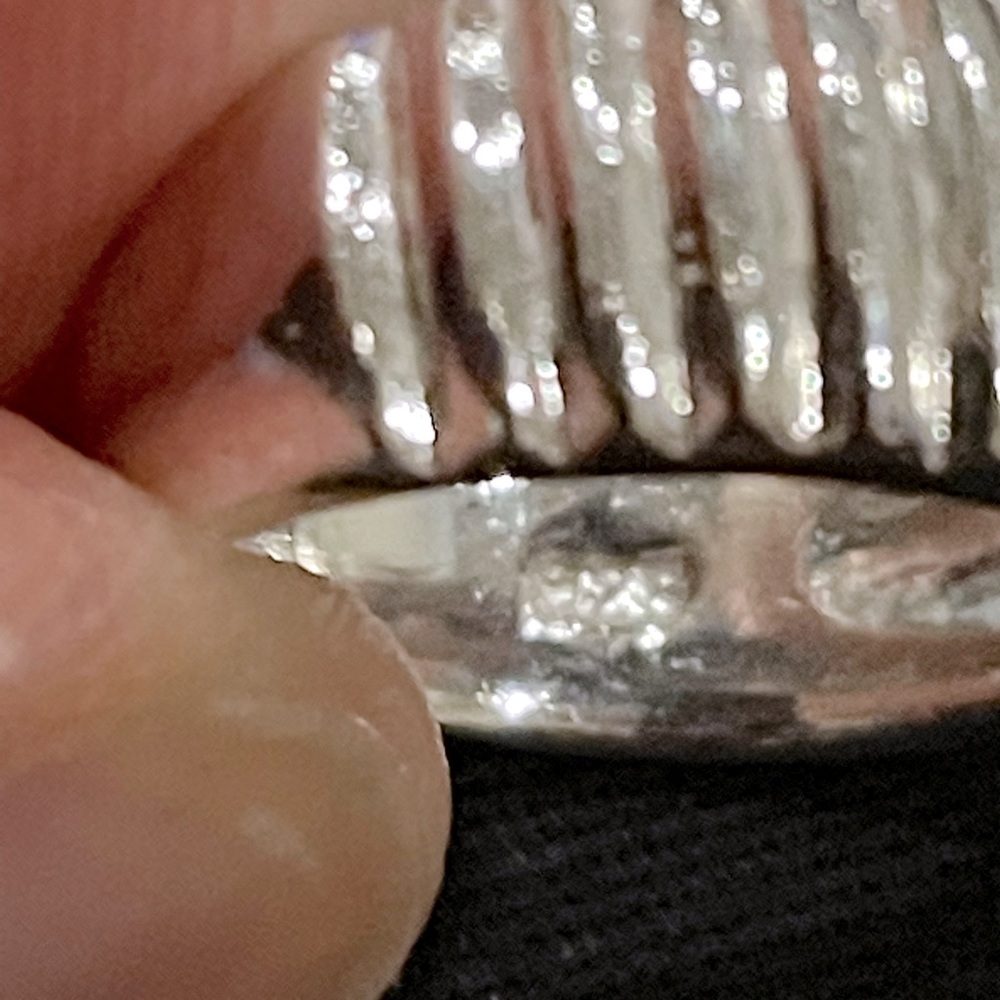 Vintage silver ring - Picture 6 of 7
